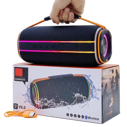 F Parlante altavoz inalámbrico CHARGE 10 Bluetooth