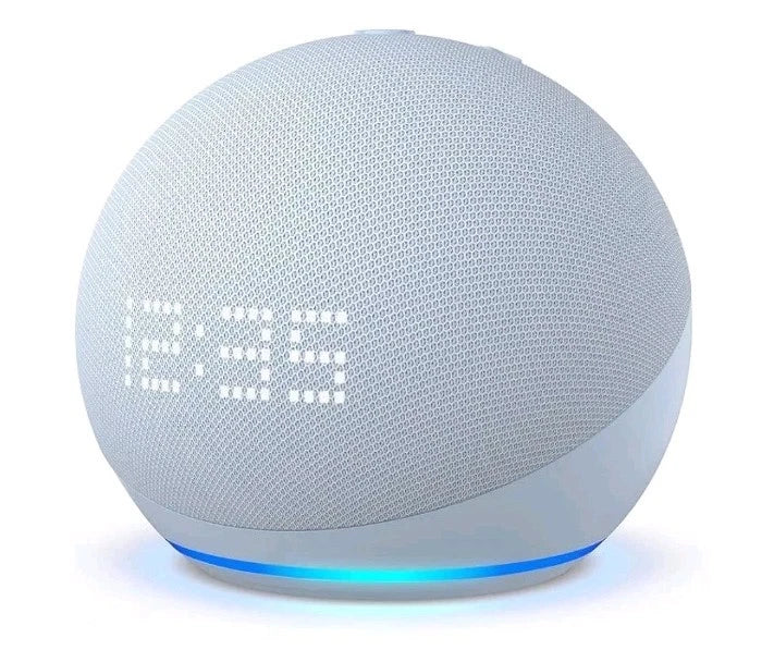 F Parlante Alexa + Reloj