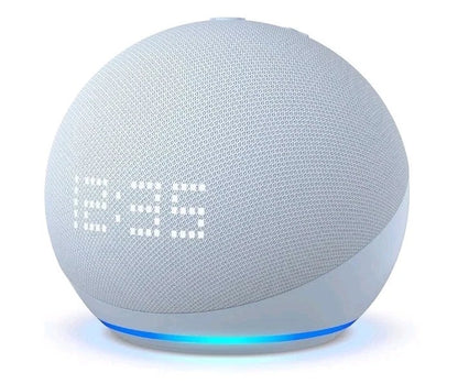 F Parlante Alexa + Reloj